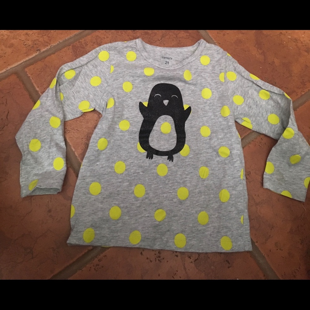 Gray yellow T-shirt